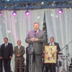 Народний депутат привітав мешканців Сарн зі святом